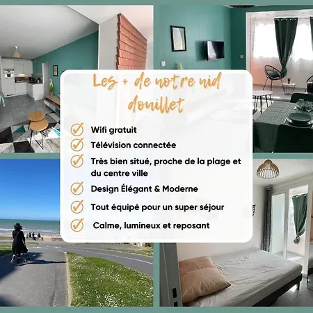 2 Pieces, Lumineux, Avec Parking * Cabourg