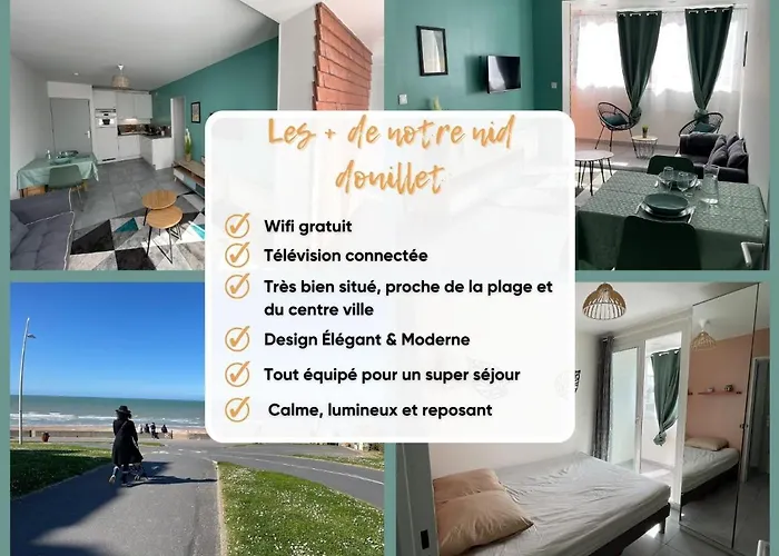 2 Pieces, Lumineux, Avec Parking * Cabourg